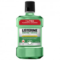 Listerine Dientes y Encias Enjuague Bucal 1 Litro