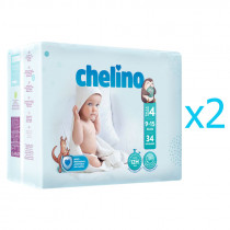 Panales CHELINO LOVE Talla4 9 15 KG 34Uds DUPLO