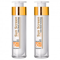 Frezyderm Velvet Sun Screen Facial SPF50+ Color 50ml + 50ml
