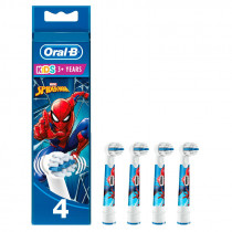 Oral-B Recambios Cepillo Eléctrico Stages Power Kids Spiderman 4uds