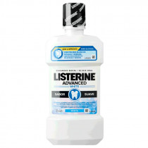 Listerine Enjuague Bucal Blanqueador Avanzado Sabor Suave 500ml