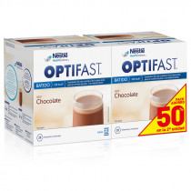 Pack Duplo Optifast Batido de Chocolate 12 Sobres de 55 Gramos