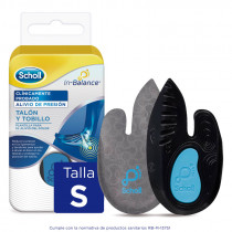 Scholl Plantilla In-Balance Talón y Tobillo S (37-39,5) 2Uds