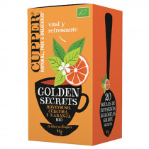 Cupper Infusión Golden Secrets BIO 20 Bolsitas