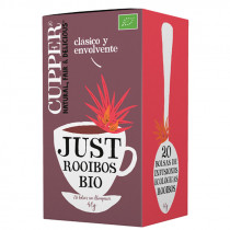 Cupper Infusión Just Rooibos BIO 20 Bolsitas