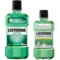 Listerine Dientes y Encias Enjuague Bucal 500ml   250ml