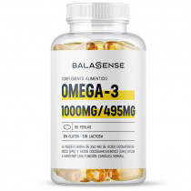 Balasense Omega 3 1000mg/495mg 90 Perlas Alta Concentración con Vitamina E