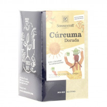 Sonnentor Te Curcuma Dorada con Jenjibre y Cardamomo BIO 36g bolsitas